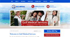 Desktop Screenshot of gulfmed.com